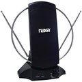 Naxa Electronics Naxa NAA-308 High-Powered Amplified ATSC; HDTV & FM Antenna - Black NAA-308